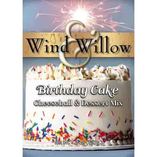 Wind and Willow Birthday Cake Cheeseball & Dessert Mix