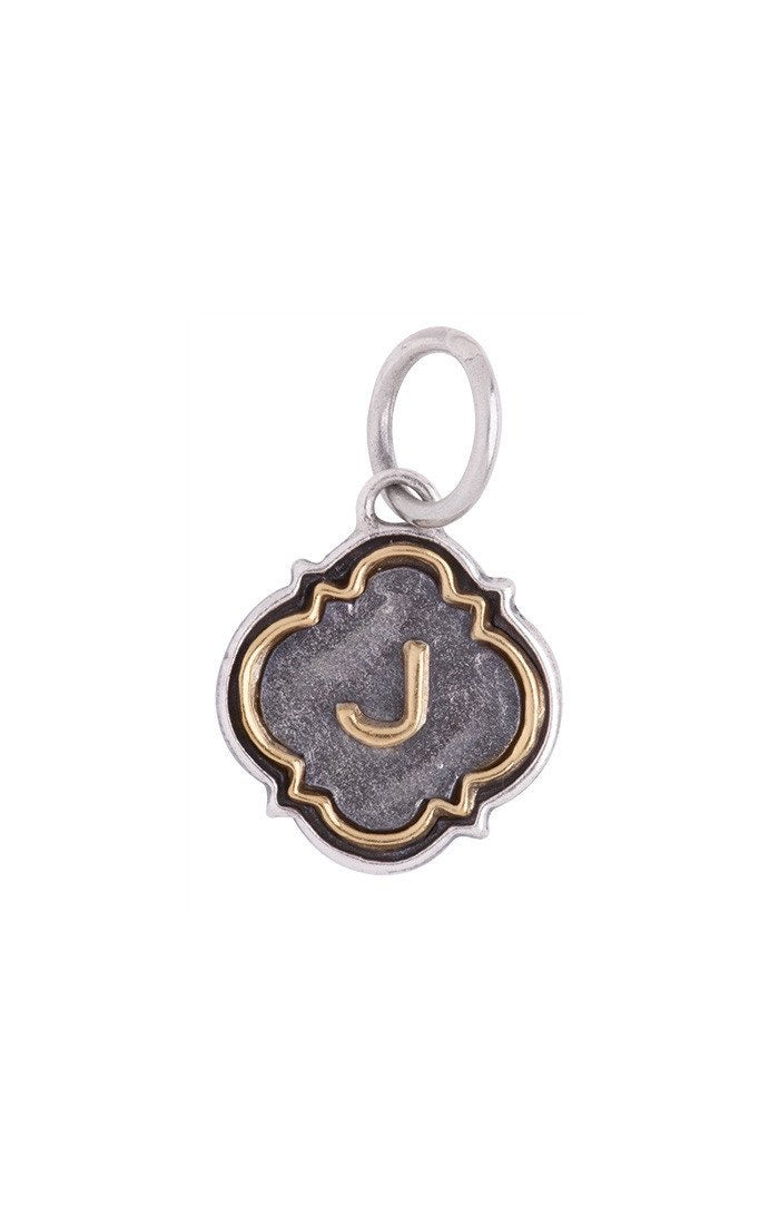 Waxing Poetic Quatrefoil Insignia - Initial Charm