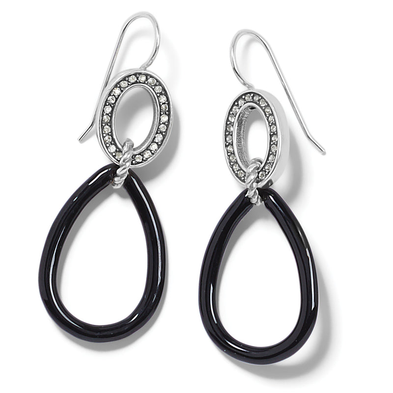 Brighton Neptune’s Rings Night French Wire Earrings