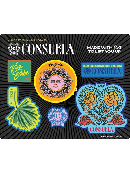 Consuela Sticky Patches & Stickers