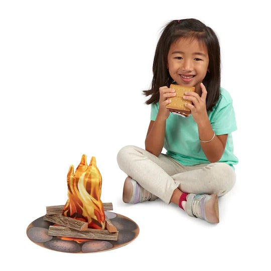 Melissa & Doug® Let's Explore Campfire S'mores Play Set