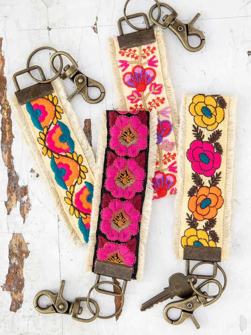 Natural Life® Embroidered Key Fob