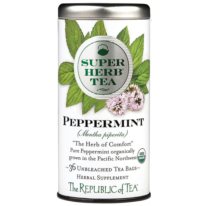 The Republic of Tea Organic Peppermint SuperHerb® Tea Bags