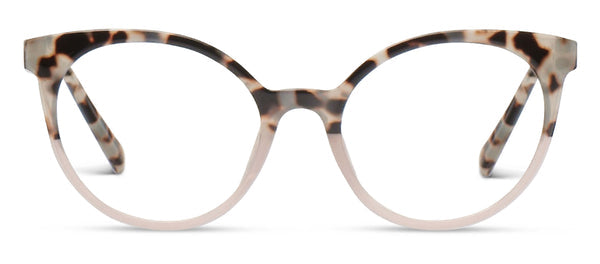 Peepers Readers - Monarch - Grey Tortoise/Pink (with Blue Light Focus™ Eyewear Lenses)
