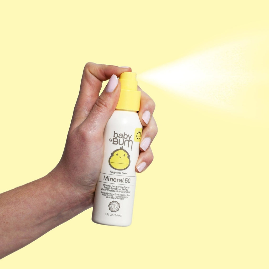 Sun Bum - Baby Bum Mineral SPF 50 Sunscreen Spray 3oz - Fragrance Free