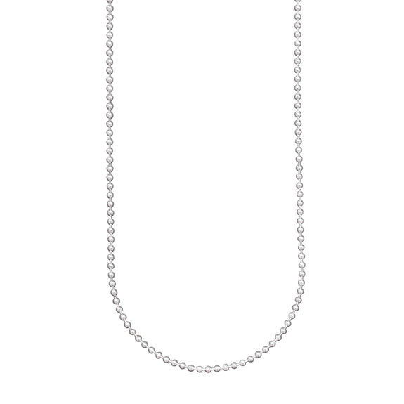 Waxing Poetic Large Ball Chain - Sterling Silver - 18”