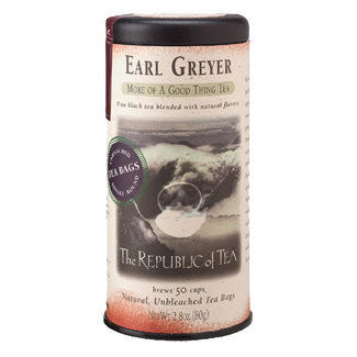 The Republic of Tea - Earl Greyer Black Tea Bags