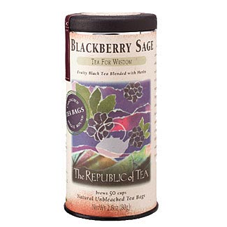 The Republic of Tea - Blackberry Sage Black Tea Bags