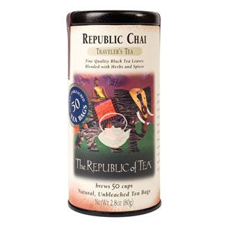 The Republic of Tea - Republic Chai® Black Tea Bags